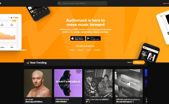 Audiomack-又一款免费音乐听歌神器,还有ASMR音频小说等
